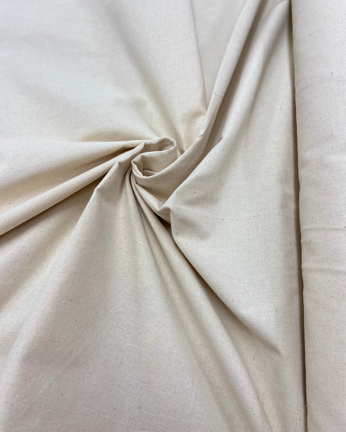 Cotton Calico, Natural Plain