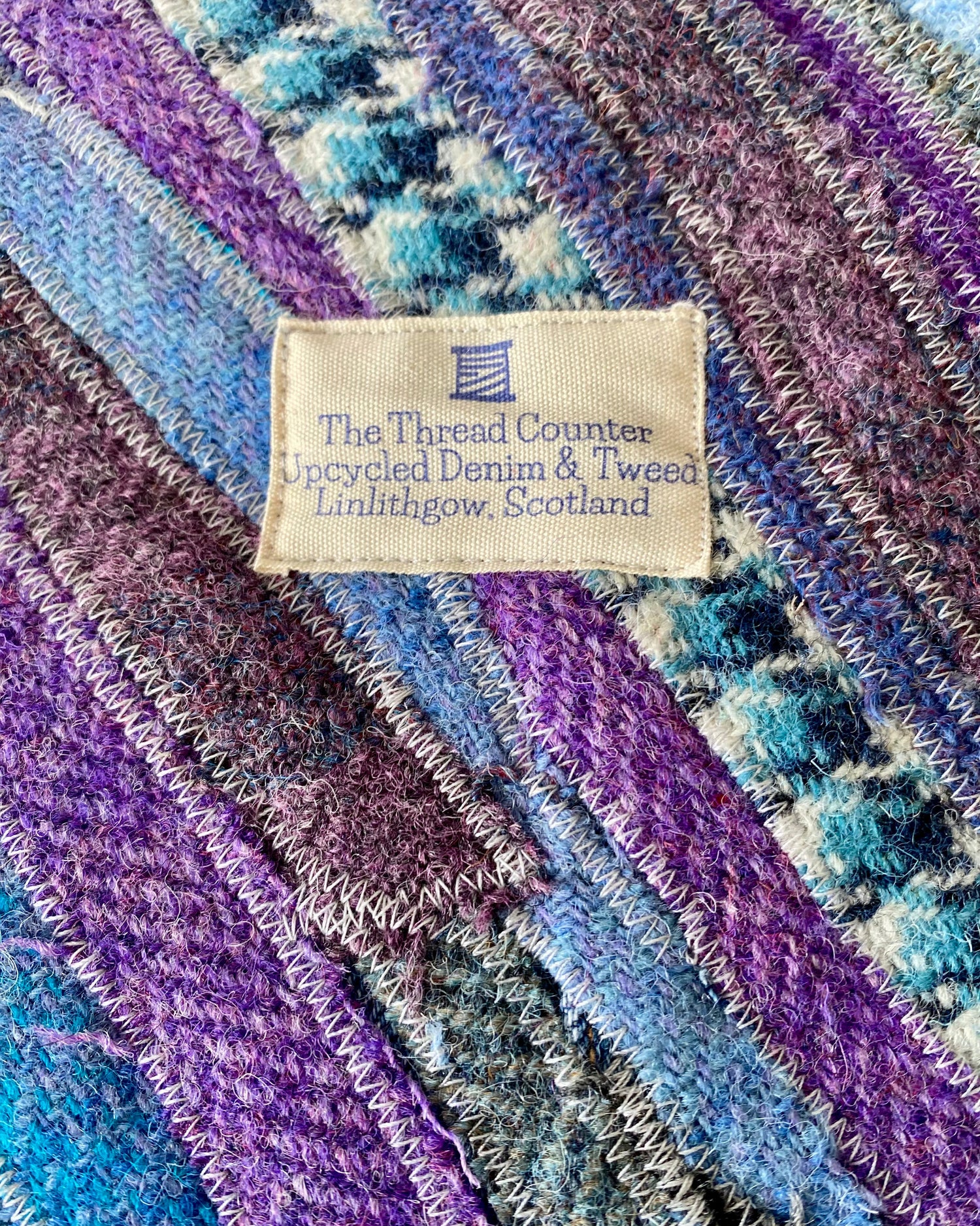 Upcycled Denim & Tweed