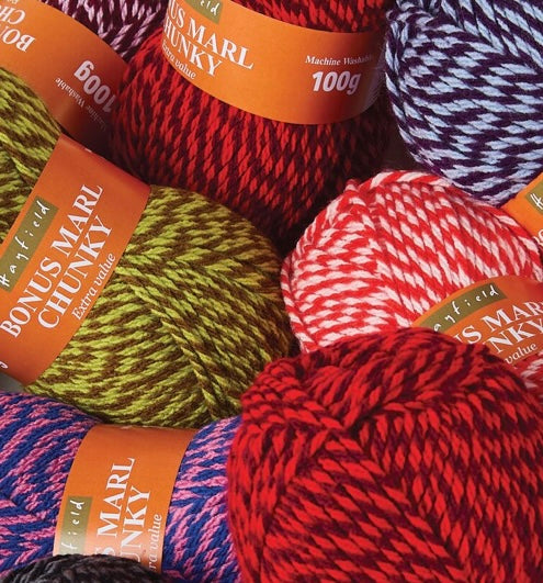 Hayfield Bonus Marl Chunky (100g)