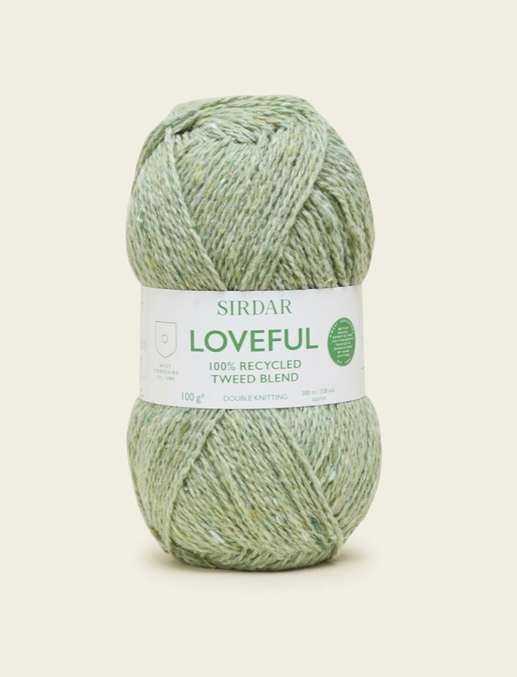 SIRDAR Loveful 100% Recycled Tweed Blend DK