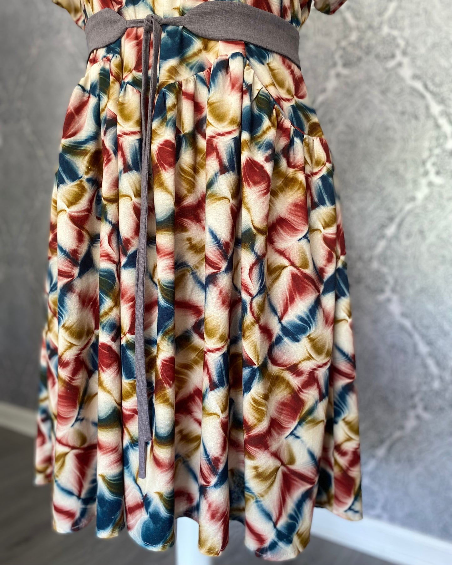 Linen-Mix Liquid Design (sold per metre)