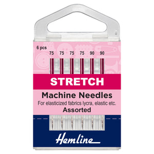 Sewing Machine Needles: Stretch: Mixed: 6 Pieces
