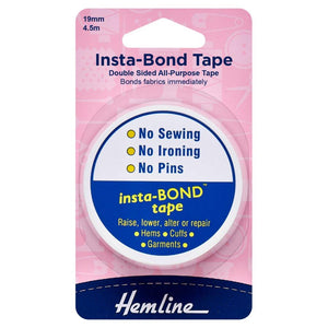 Insta-Bond Tape: 4.5m x 19mm