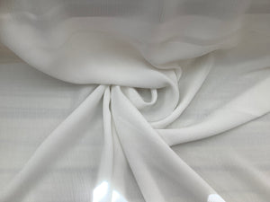 Crepe (Width 150cm) white